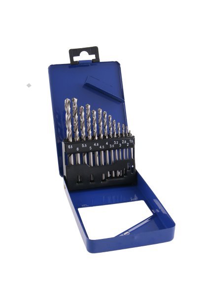 Sada vrtáků do kovu 1,5-6,5mm / 0,5mm vybrušované HSS-G DIN338 13ks FESTA PROFIT Sklad16 FT-20333