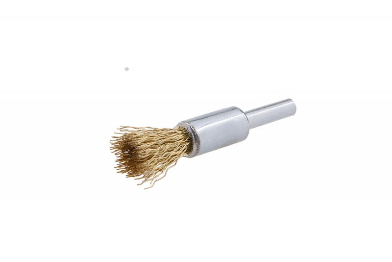 Kartáč koncový vlnitý 17mm / 0,3mm - stopka 6mm FESTA PROFIT Sklad16 FT-22019