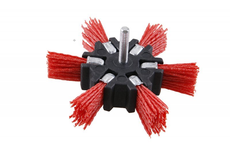 Kartáč okružní vlnitý 100mm / 1,2mm nylon - stopka 6mm FESTA PROFIT Sklad16 FT-22032