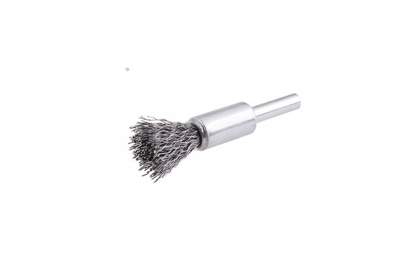 Kartáč koncový vlnitý 12mm / 0,3mm - stopka 6mm FESTA PROFIT Sklad16 FT-22058