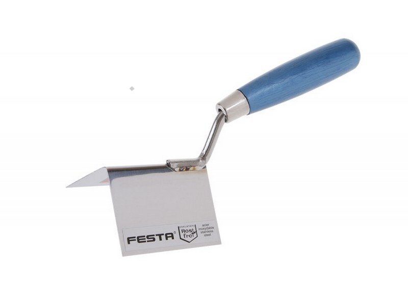 Lžíce vyhlazovací rohová 80x60x60mm nerez/dřevo FESTA PROFIT Sklad16 FT-31271