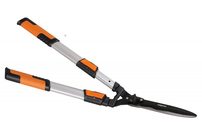 Nůžky na živé ploty a keře 670-870mm vlnité teleskopické FESTA PROFIT Sklad16 FT-45007