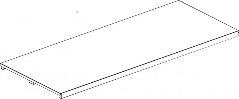 Police 100x40cm, konzoly 2ks FESTA PROFIT Sklad16 FT-81012