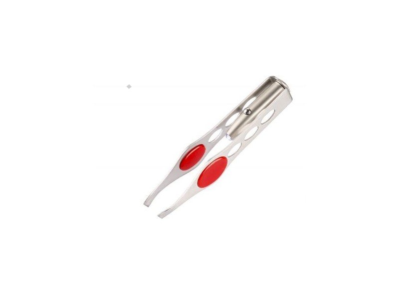Pinzeta nerez 95mm s LED světlem PROFIT Sklad16 LO-50005