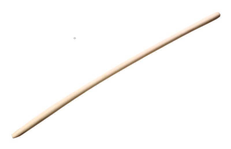 Násada na lopatu a vidle 1300mm kolínko - buk PROFIT Sklad16 LO-61200