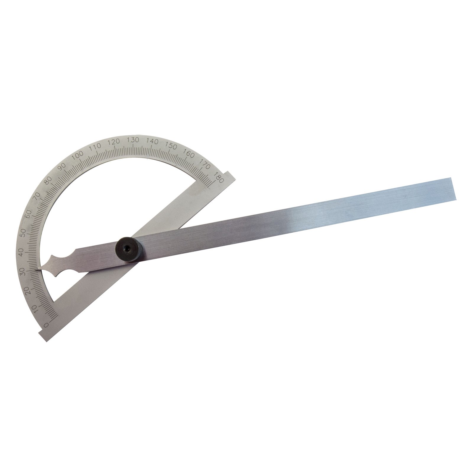 Úhloměr rameno 0-180° mm 